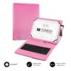 FUNDA TABLET SUBBLIM KEYTAB PRO USB 10,1" PINK