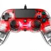 GAMEPAD NACON OFICIAL PS CON CABLE COMPACT LED ROJO PS4