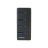 HUB NATEC MANTIS 2 USB 3.0 4 PUERTOS ON OFF CON ALIMENTADOR