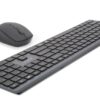 KIT INALAMBRICO TECLADO RATON RETROILUMINADO PRO BUSINESS SLIM DISEÑO PT NEGRO