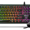 KIT TECLADO Y RATON GAMING KROM KALEIDO RGB