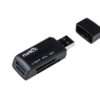 LECTOR DE TARJETAS NATEC MINI ANT 3 SDHC MMC M2 MICROSD USB 2.0 NEGRO