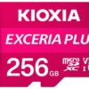 MICRO SD KIOXIA 256GB EXCERIA PLUS UHS-I C10 R98 CON ADAPTADOR