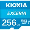 MICRO SD KIOXIA 256GB EXCERIA UHS-I C10 R100 CON ADAPTADOR