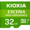 MICRO SD KIOXIA 32GB EXCERIA HIGH ENDURANCE UHS-I C10 R98 CON ADAPTADOR