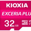 MICRO SD KIOXIA 32GB EXCERIA PLUS UHS-I C10 R98 CON ADAPTADOR