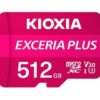 MICRO SD KIOXIA 512GB EXCERIA PLUS UHS-I C10 R98 CON ADAPTADOR