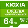 MICRO SD KIOXIA 64GB EXCERIA HIGH ENDURANCE UHS-I C10 R98 CON ADAPTADOR