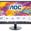 MONITOR AOC M2470SWH 23,6" 1920x1080 5MS HDMI ALTAVOCES NEGRO