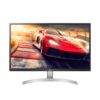 MONITOR LG 27UL500-W 27" IPS 4K 3840x2160 5MS DP 2XHDMI NEGRO PLATA BLANCO