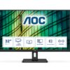 MONITOR PROFESIONAL AOC U32E2N 31.5' 4K MULTIMEDIA NEGRO