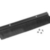 PANEL CEPILLO PARA ENTRADA CABLE RACK 19" NEGRO