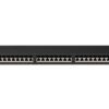 PATCH PANEL 24 PORT 1U 19" CAT.6A FTP BLACK LANBERG