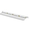 PATCH PANEL LANBERG CAT.6 UTP 24 PUERTOS 0.5U RACK 19 GRIS