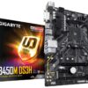 PLACA BASE GIGABYTE B450M DS3H AM4 MATX 4XDDR4