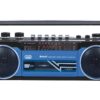 RADIO GRABADORA PORTÁTIL USB SD BLUETOOTH CASSETTE TREVI RR 501 BT AZUL