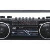 RADIO GRABADORA PORTÁTIL USB SD BLUETOOTH CASSETTE TREVI RR 501 BT NEGRO