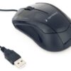 RATON GEMBIRD USB 1000 DPI  NEGRO 3 BOTONES