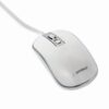 RATON GEMBIRD WIRED OPTICAL MOUSE USB WHITE SILVER