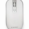 RATON GEMBIRD WIRELESS OPTICAL WHITE SILVER