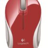 RATON LOGITECH M187 INALAMBRICO ROJO