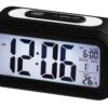 RELOJ DIGITAL CON ALARMA Y TERMÓMETRO TREVI SL 3068 S NEGRO