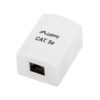 ROSETA DE SUPERFICIE LANBERG CAT.5E UTP 1X TOMA RJ45 BLANCO