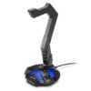 SOPORTE AURICULARES SHARKOON X-REST 7.1 NEGRO