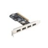 TARJETA PCI LANBERG 4X USB2.0 EXTERNOS + 1X USB2.0 INTERNO