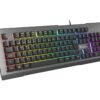 TECLADO GAMING GENESIS RHOD 500 RGB PORTUGUES RETROILUMINADO ALUMINIO