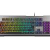 TECLADO GAMING GENESIS RHOD 500 RGB RETROILUMINADO ALUMINIO