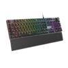 TECLADO GAMING GENESIS THOR 401 RGB MECANICO SWITCH KAIL MARRON ALUMINIO