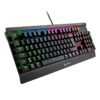 TECLADO GAMING SHARKOON SGK3 MECANICO RGB USB BLUE SWITCH