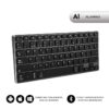 TECLADO SUBBLIM KEYBOARD ADVANCE COMPACT GREY