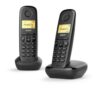 TELEFONO FIJO GIGASET A170 INALAMBRICO DUO NEGRO