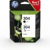 TINTA HP 304 PACK AHORRO NEGRO TRICOLOR