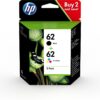 TINTA HP 62 PACK AHORRO NEGRO TRICOLOR