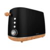 TOSTADOR CECOTEC TOSTADORA VERTICAL TRENDYTOAST 9000 BLACK WOODY