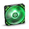 VENTILADOR CAJA NOX HUMMER H-FAN LED 120MM NEGRO LED VERDE