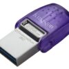 256GB DT microDuo 3C dual USB-A+USB-CKingston DataTraveler m