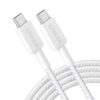 CABLE ANKER 322 USB-C A USB-C 1,8M 60W BLANCO