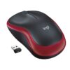 RATON LOGITECH M185 INALAMBRICO ROJO