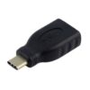 ADAPTADOR AISENS USB 3.1 GEN1 5GBPS 3A TIPO USB-C M-A/H NEGRO