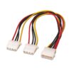 CABLE AISENS ALIMENTACIÃ?N MOLEX MOLEX 4PIN M-2XMOLEX 4PIN H 20CM