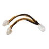 CABLE AISENS ALIMENTACIÃ?N 4PIN H-4+4PIN M 15CM