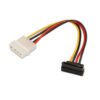 CABLE AISENS SATA ALIMENTACIÃ?N ACODADO MOLEX 4PIN M-SATA/H 16CM