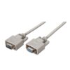 CABLE AISENS SERIE RS232 DB9/M-DB9/H BEIGE 1.8M