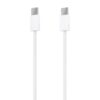 CABLE AISENS USB 2.0 3A 60W APPLE USB-C/M-USB-C/M BLANCO 2.0M