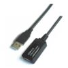 CABLE AISENS USB 2.0 PROLONGADOR AMPLIFICADOR A/M-A/H 5.0M NEGRO