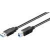 CABLE USB 3.0 EWENT IMPRESORA  1,8M TIPO A/M-B/M NEGRO